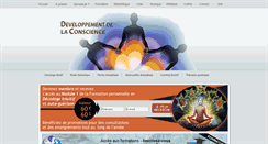 Desktop Screenshot of developpement-conscience.com
